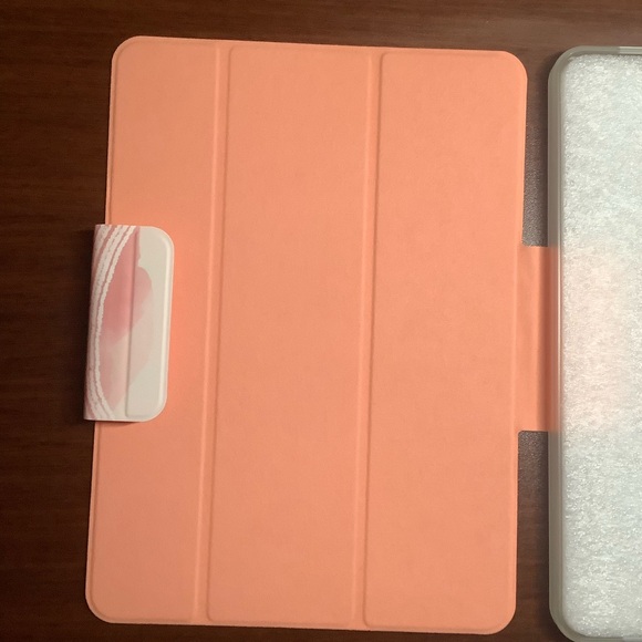 Abstract Pink and Gold Tablet Case iPad Pro 11 - Picture 5 of 12